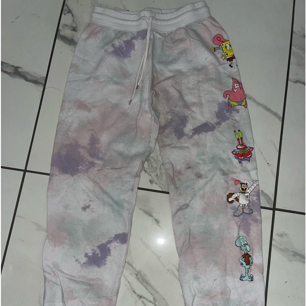 Tie Dye SpongeBob Sweatpants